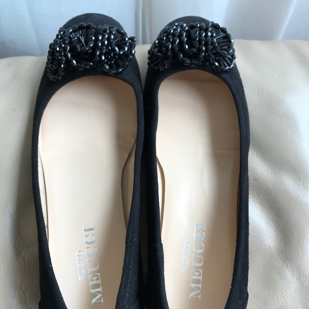 Authentic Sesto meucci black Italian shoe